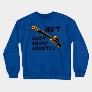 Hot Shot Sharp Shooter, v. Code Orange Sniper Rifle Crewneck Sweatshirt